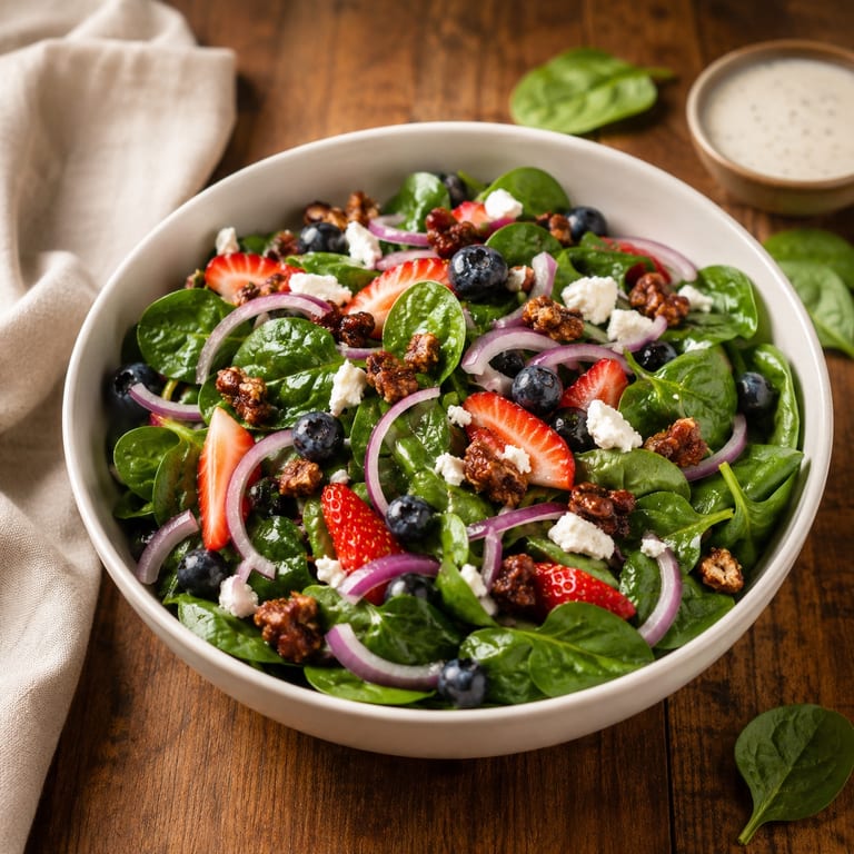 Our Delicious Spinach Salad