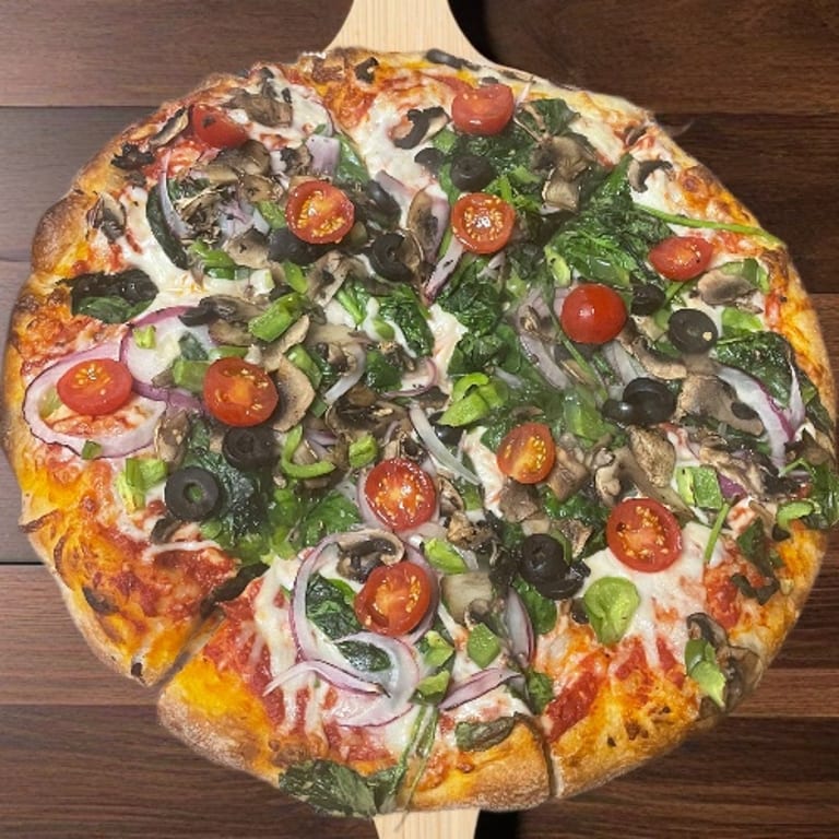 Savor Our Veggie Pizza