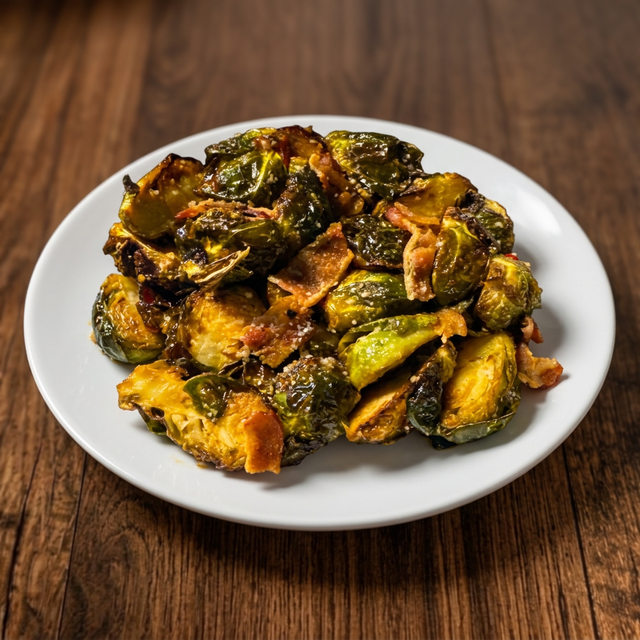 Fried Brussel Sprouts.